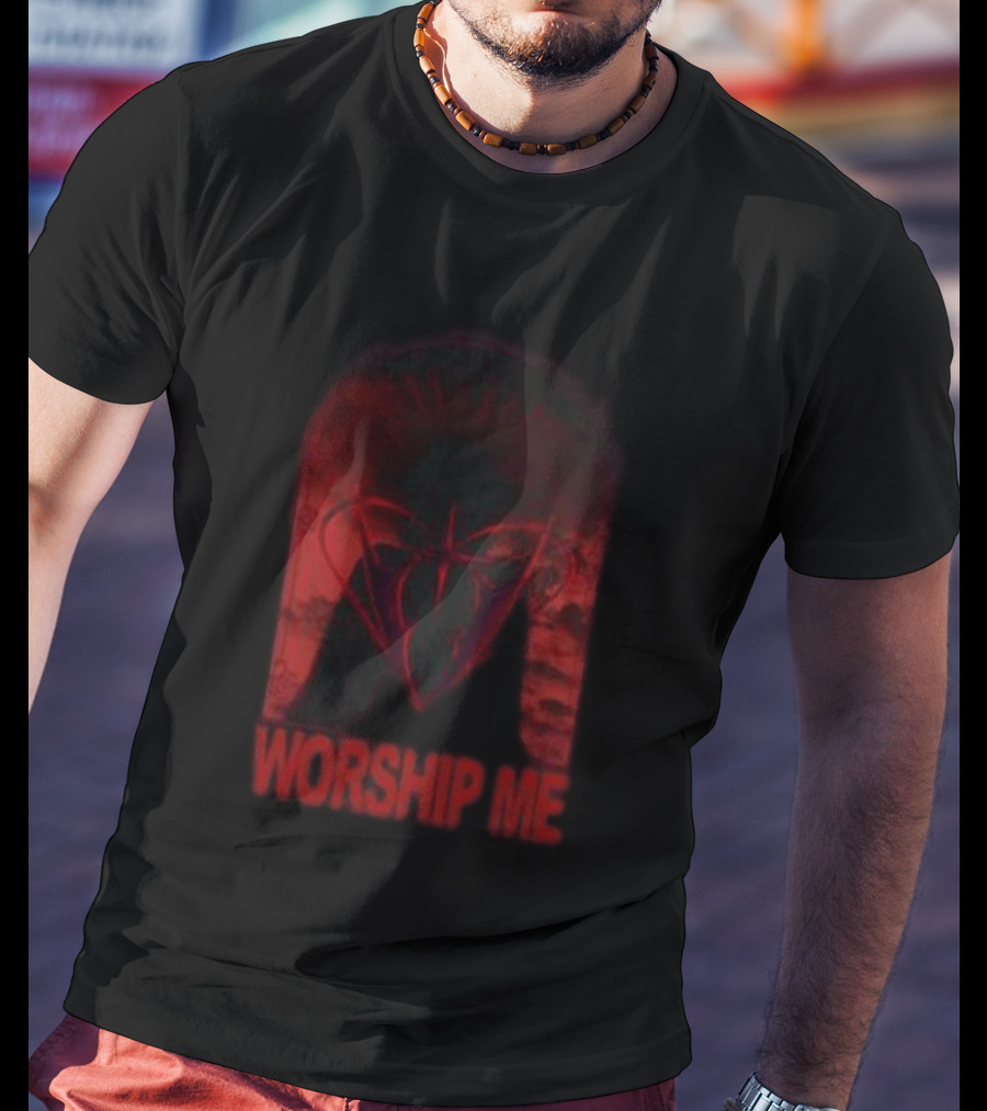 Magnolia Park Worship Me Red Heart T-Shirt