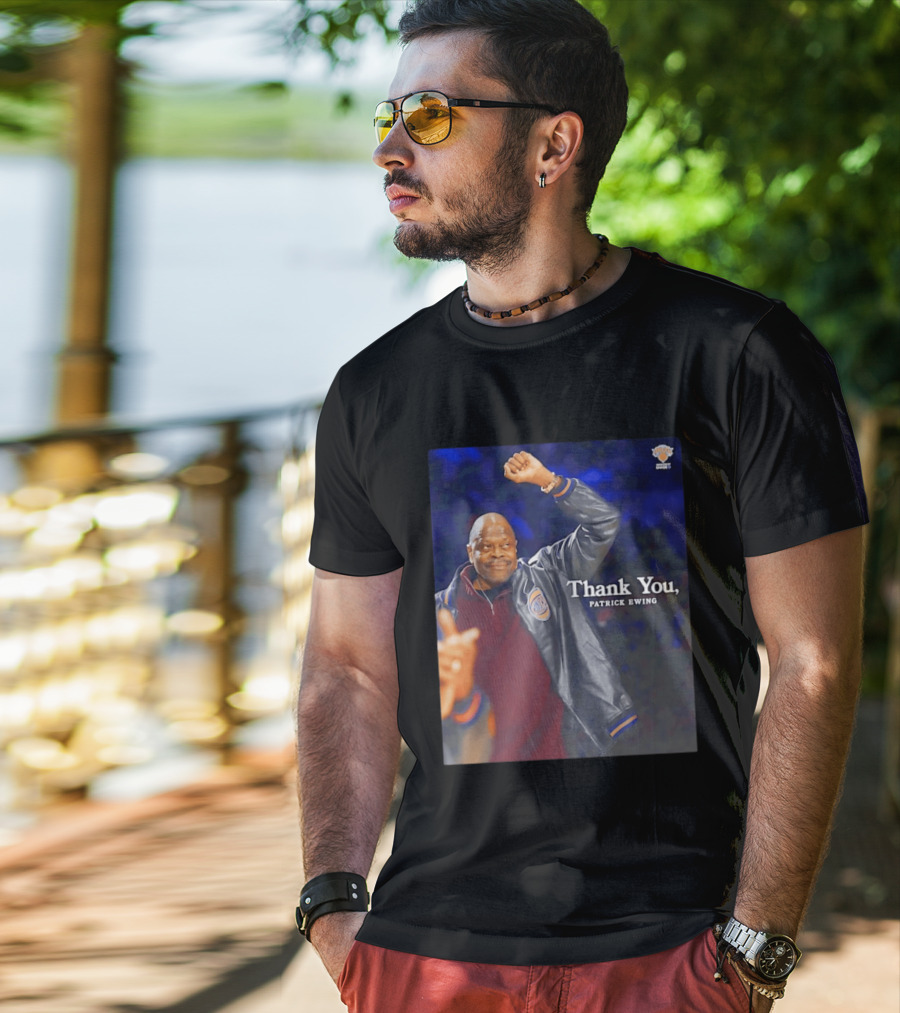 Thank You Patrick Ewing New York Knicks NBA Legends T-Shirt