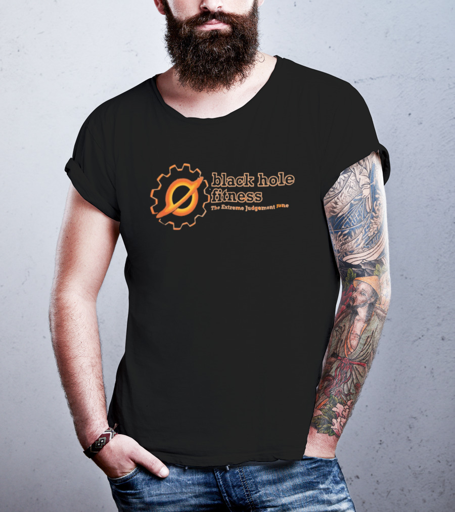 Black Hole Fitness The Extreme Judgement Zone T-Shirt