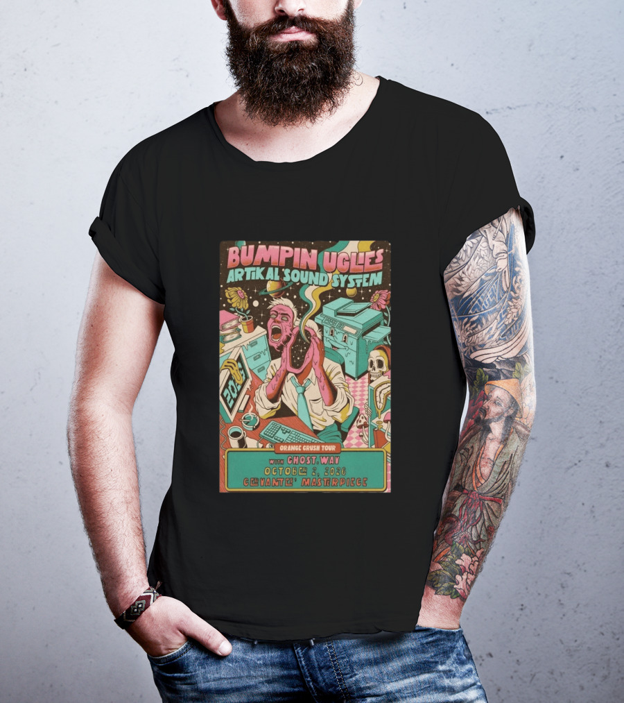 Bumpin Uglies Oct 2 2026 Cervantes’ Masterpiece Ballroom In Denver CO T-Shirt