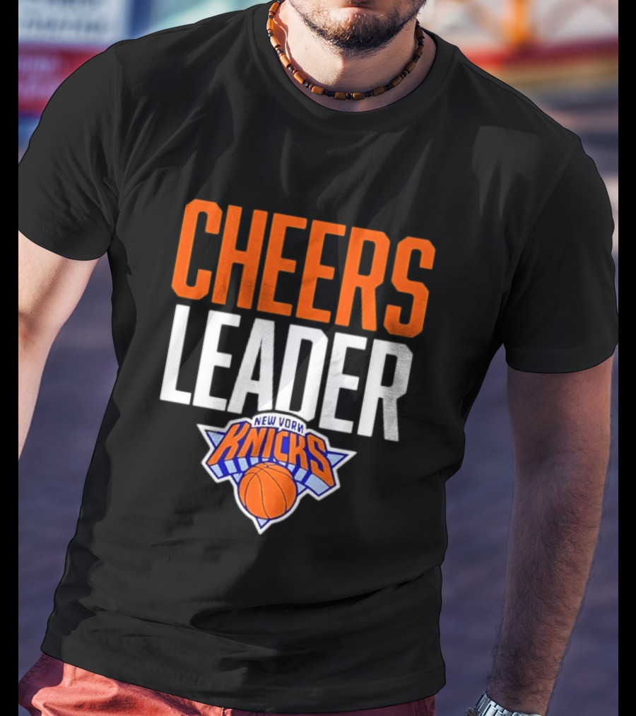 Cheers Leader New York Knicks NBA Basketball T-Shirt