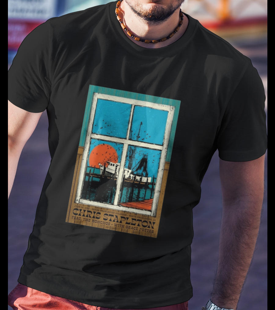 Chris Stapleton June 26 2026 North Charleston SC T-Shirt
