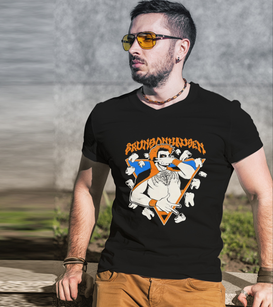 Danhausen Brunsonhausen New York Knicks T-Shirt
