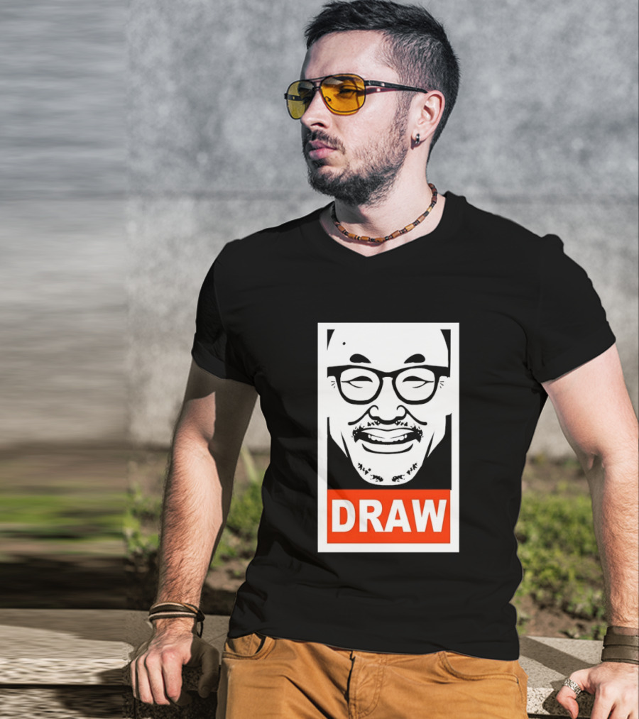 Draw Bob Ross The Joy Of Painting T-Shirt