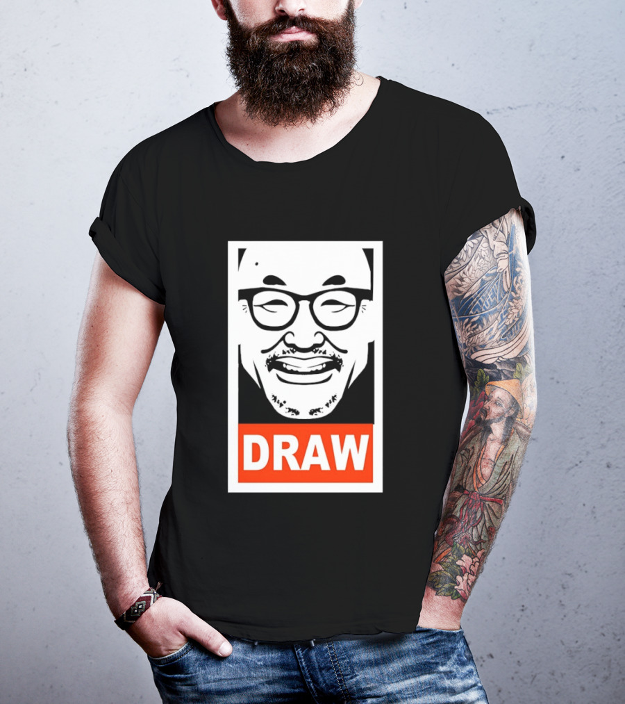 Draw Bob Ross The Joy Of Painting T-Shirt
