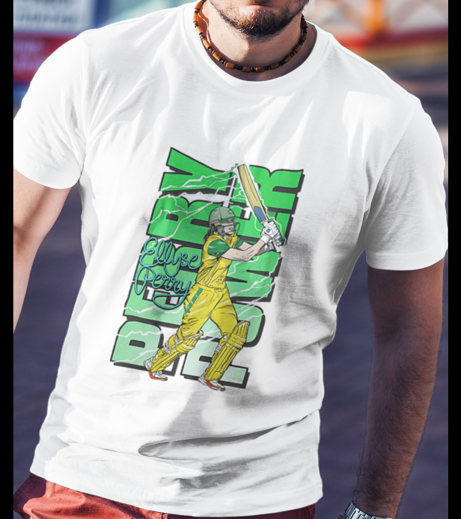 Ellyse Perry Australian Power Cricket Player Australia T-Shirt