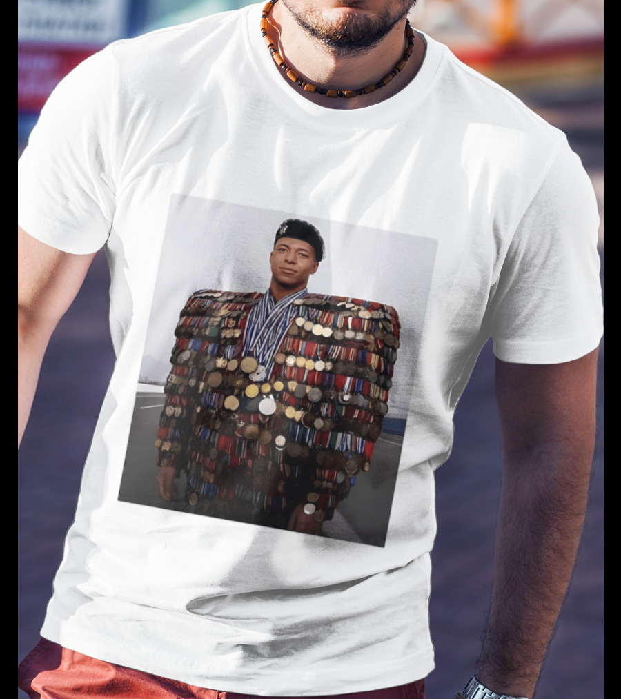 Kylian Mbappe Meme Medal Jacket Dictator T-Shirt