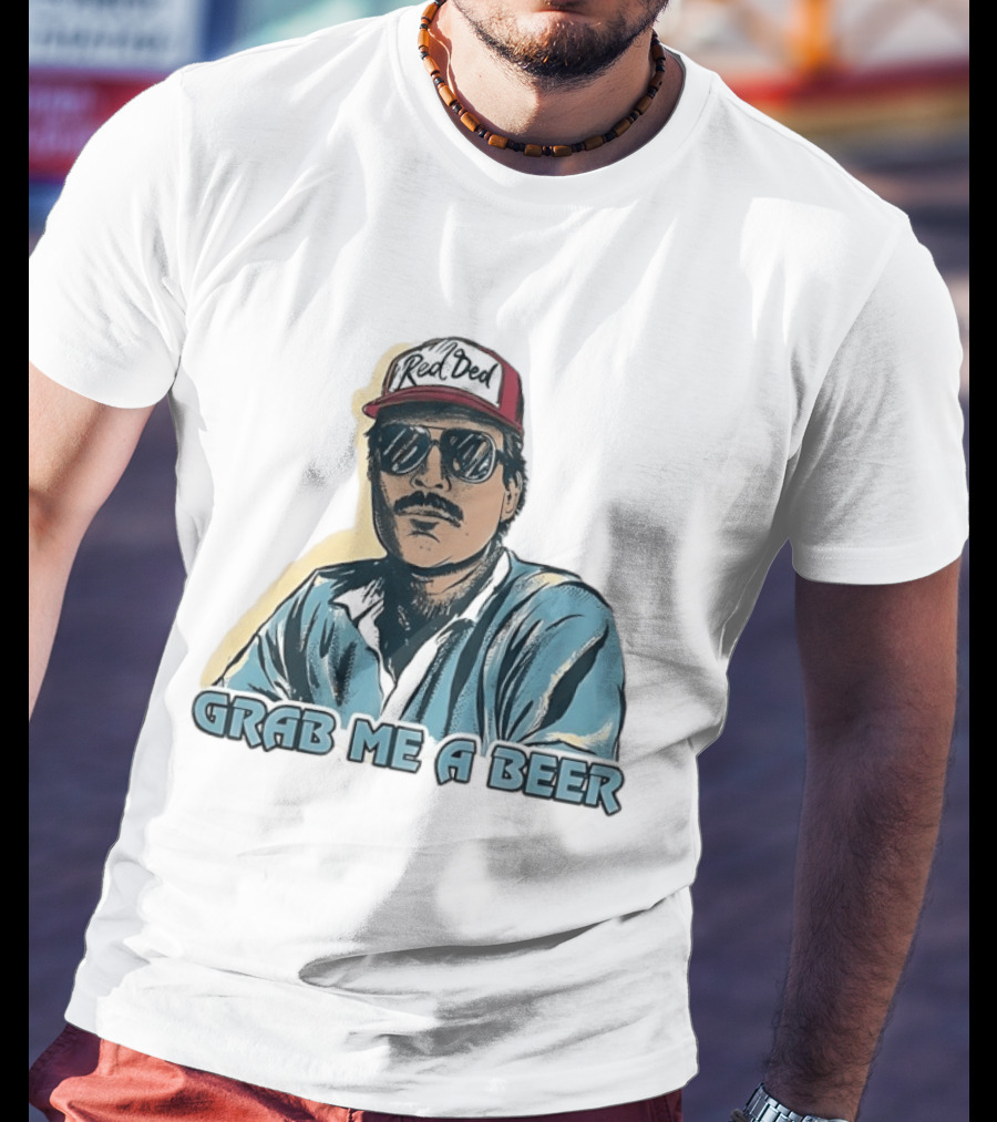 Grab Me A Beer Cool Rad Dad T-Shirt