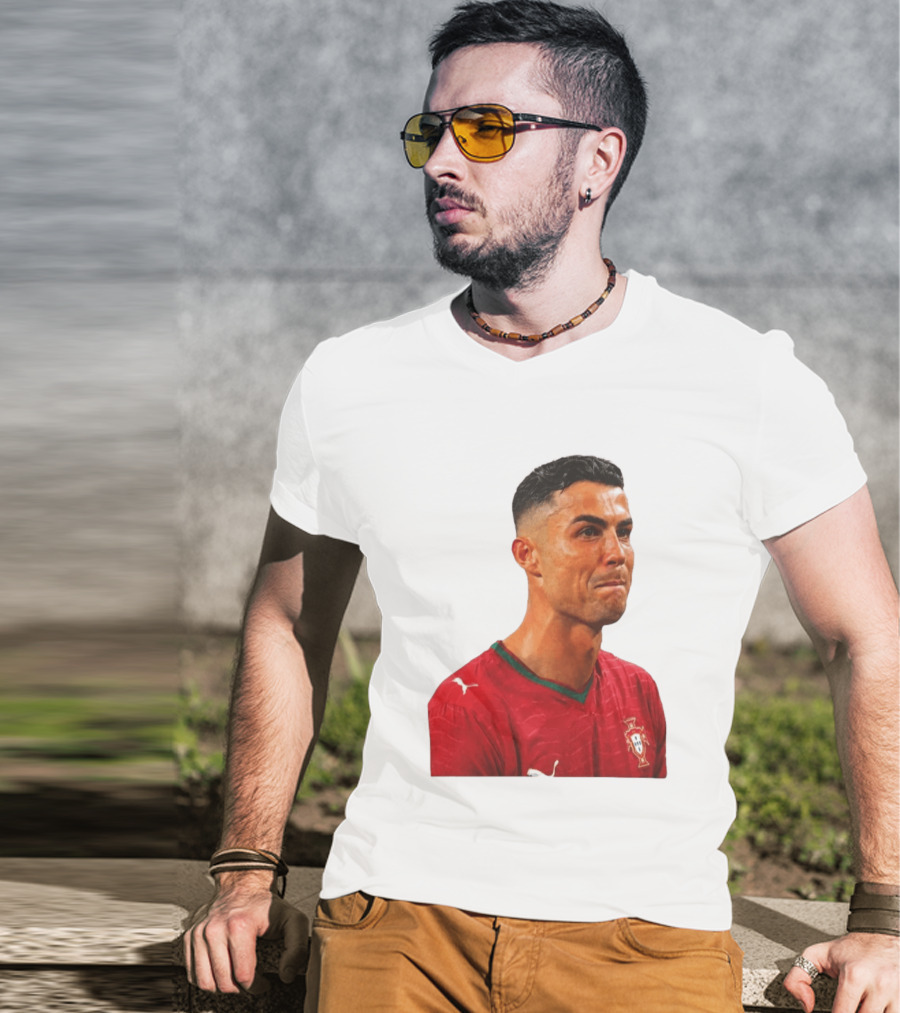 Cristiano Ronaldo Portugal Emotional Moment T-Shirt