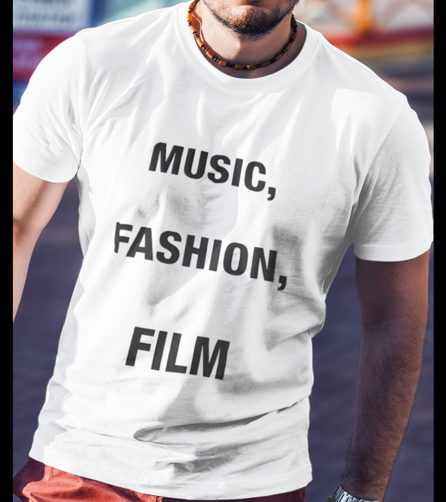 Music Fashion Film T-Shirt