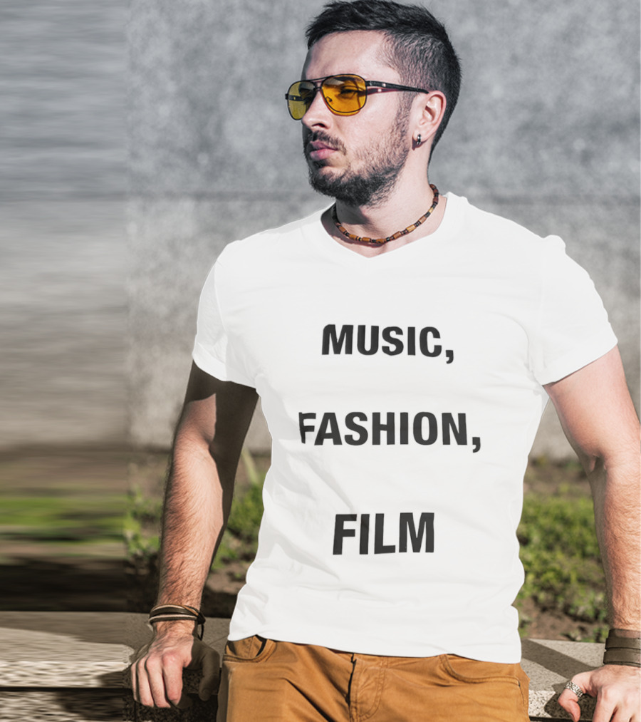 Music Fashion Film T-Shirt