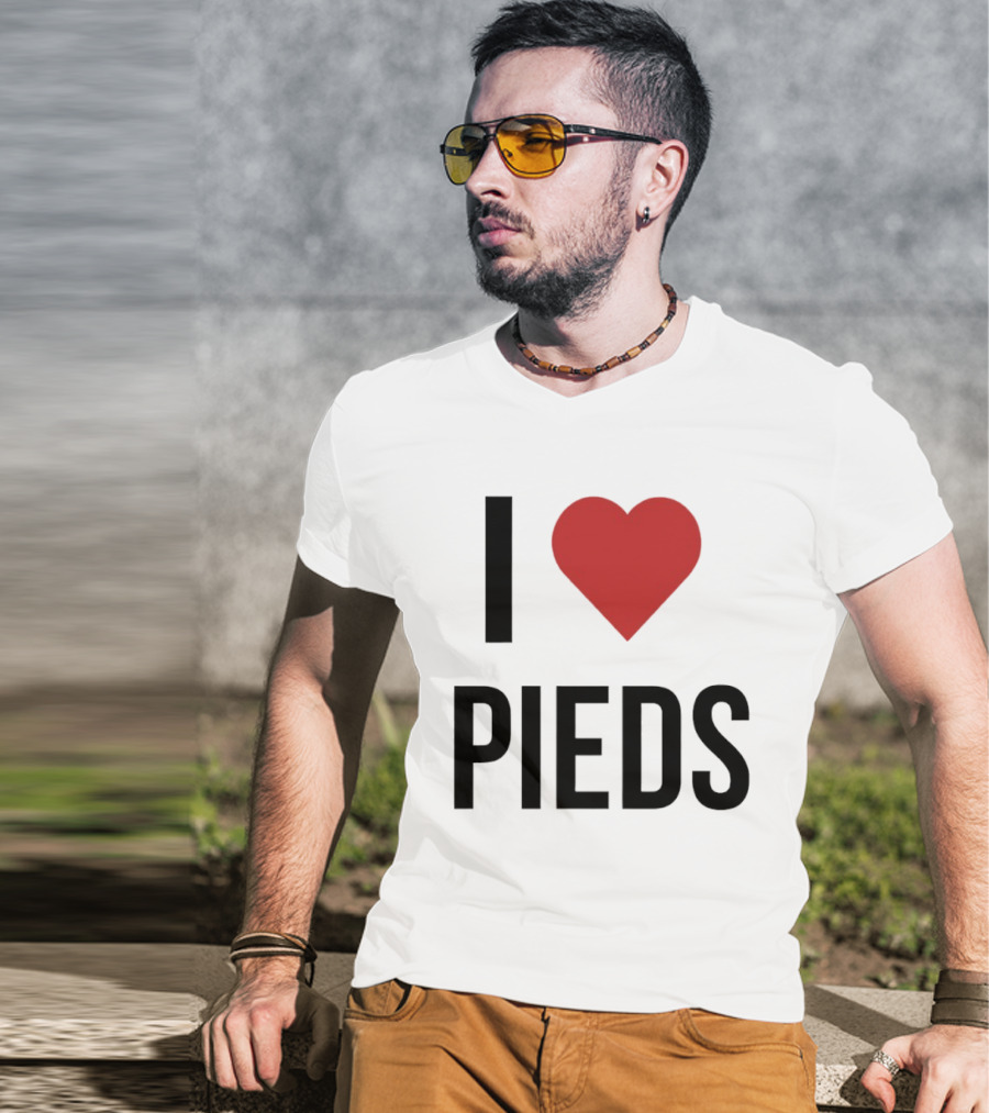 I Heart Pieds T-Shirt