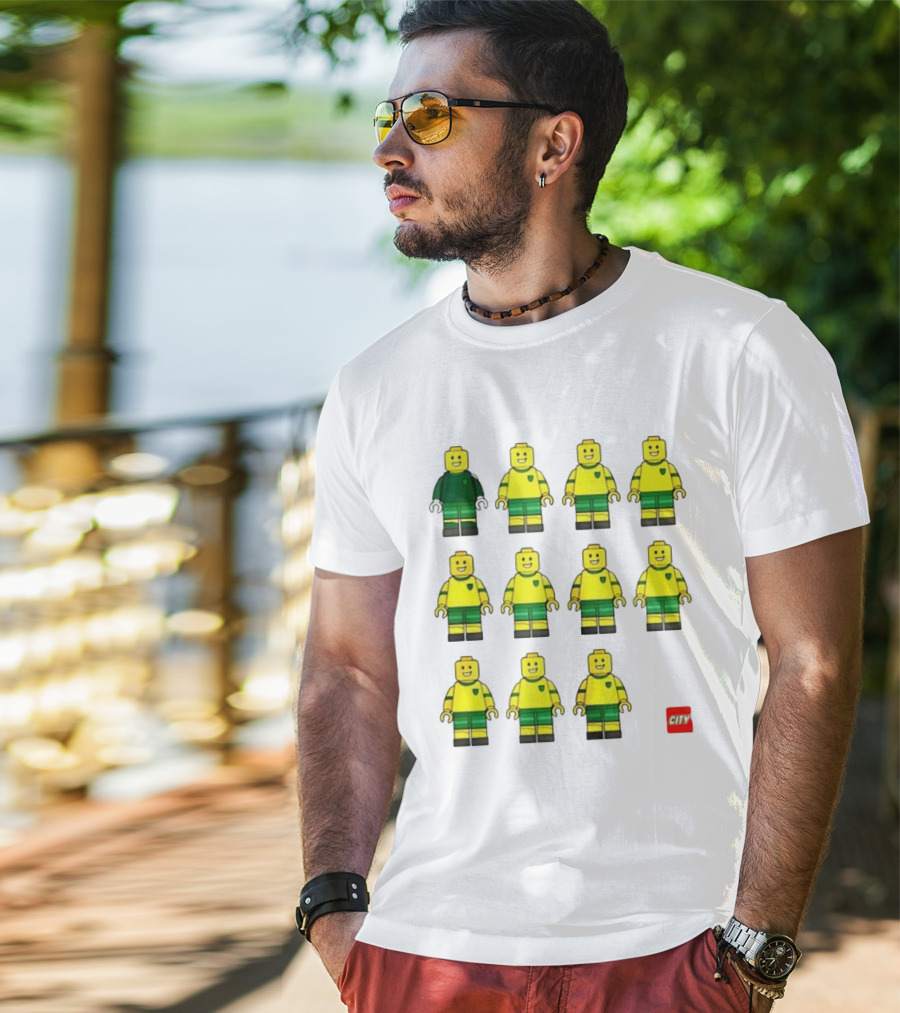 Norwich City F.C. Lego Minifigures Team Formation T-Shirt