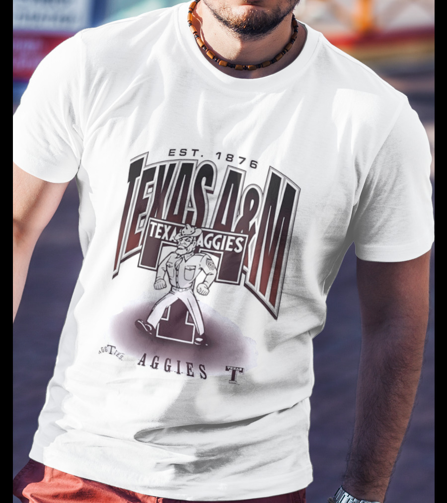 Texas A&M Aggies Est 1876 College Station Traditions Aggieland Football Texas T T-Shirt