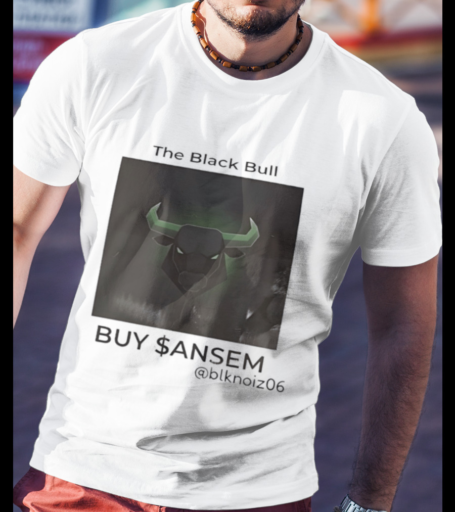 The Black Bull Buy $ANSEM Blknoiz06 Crypto T-Shirt