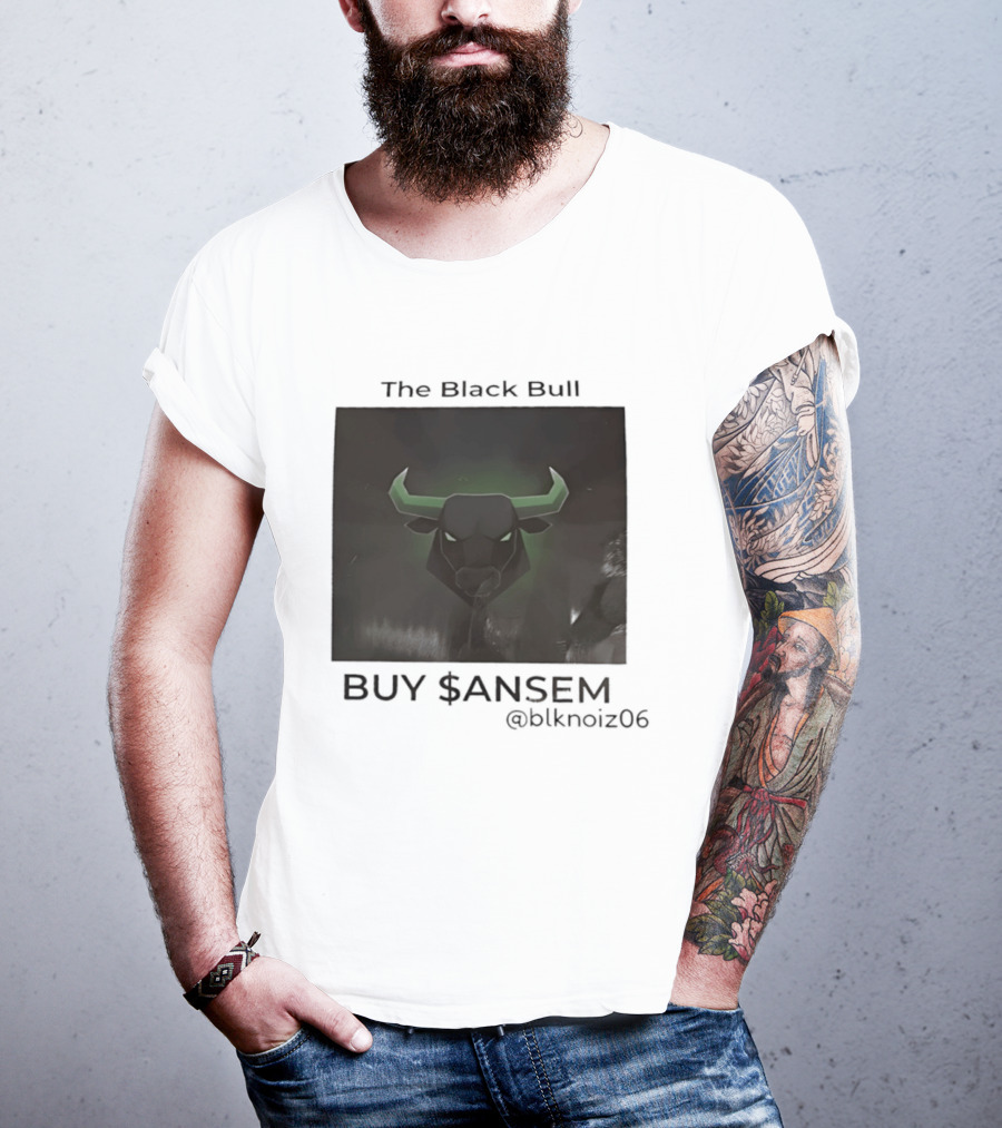 The Black Bull Buy $ANSEM Blknoiz06 Crypto T-Shirt