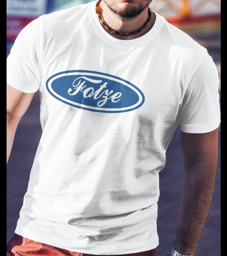 Versager Clothing Fotze Blue Oval T-Shirt