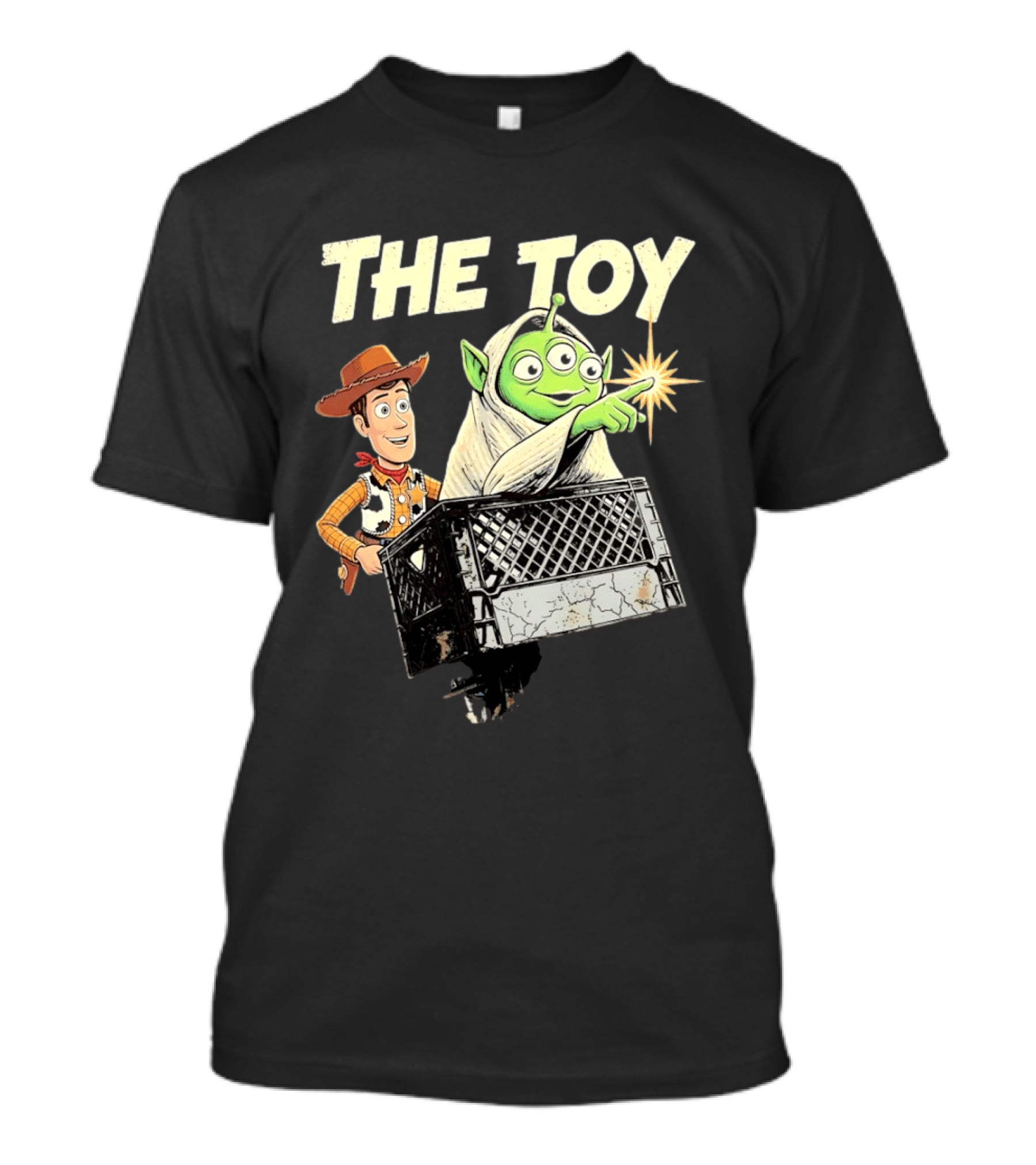 THE TOY Woody Alien Mashup Star Wars E.T. T-Shirt