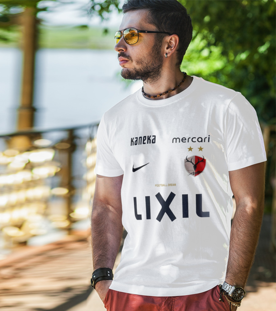 Kashima Antlers Kaneka Mercari LIXIL Nike Football Dream T-Shirt