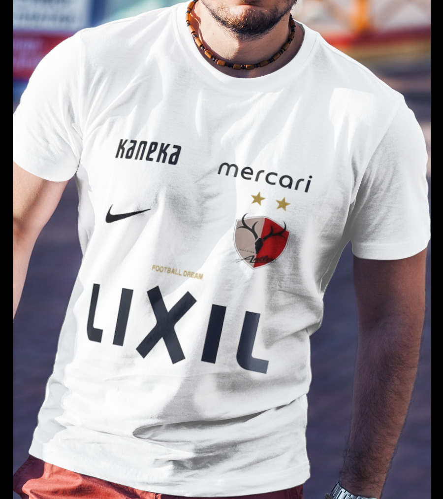 Kashima Antlers Kaneka Mercari LIXIL Nike Football Dream T-Shirt