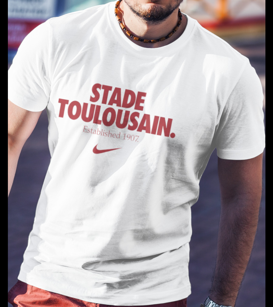 Stade Toulousain Established 1907 Nike Rugby T-Shirt