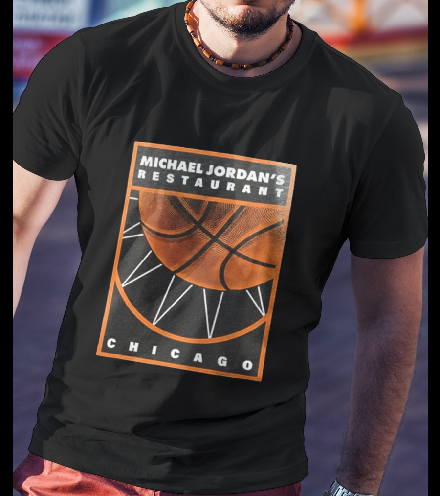 Michael Jordan's Restaurant Chicago Basketball 500 North La Salle Street Illinois T-Shirt