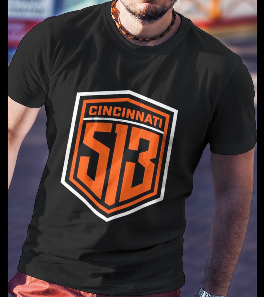 Cincinnati 513 Bold Shield T-Shirt