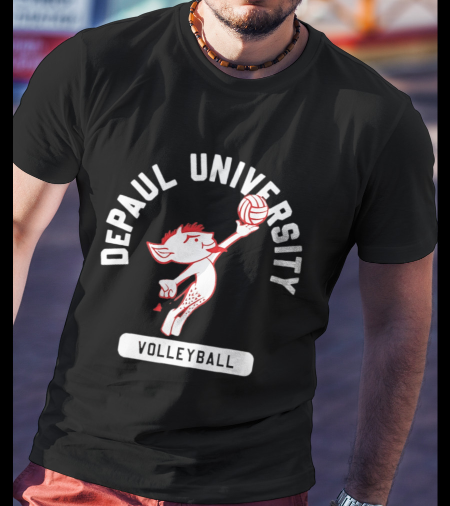 DePaul University Blue Demons Volleyball Billy T-Shirt