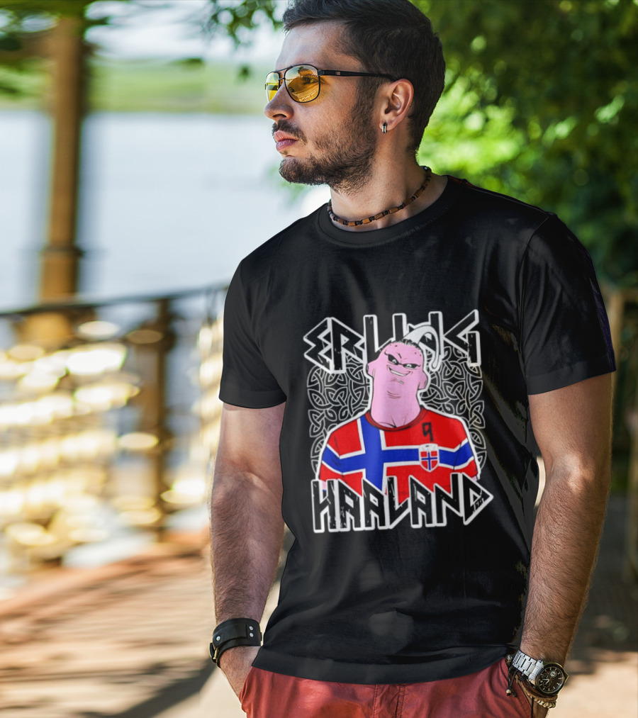 Erling Haaland Majin Buu Norway National Team T-Shirt
