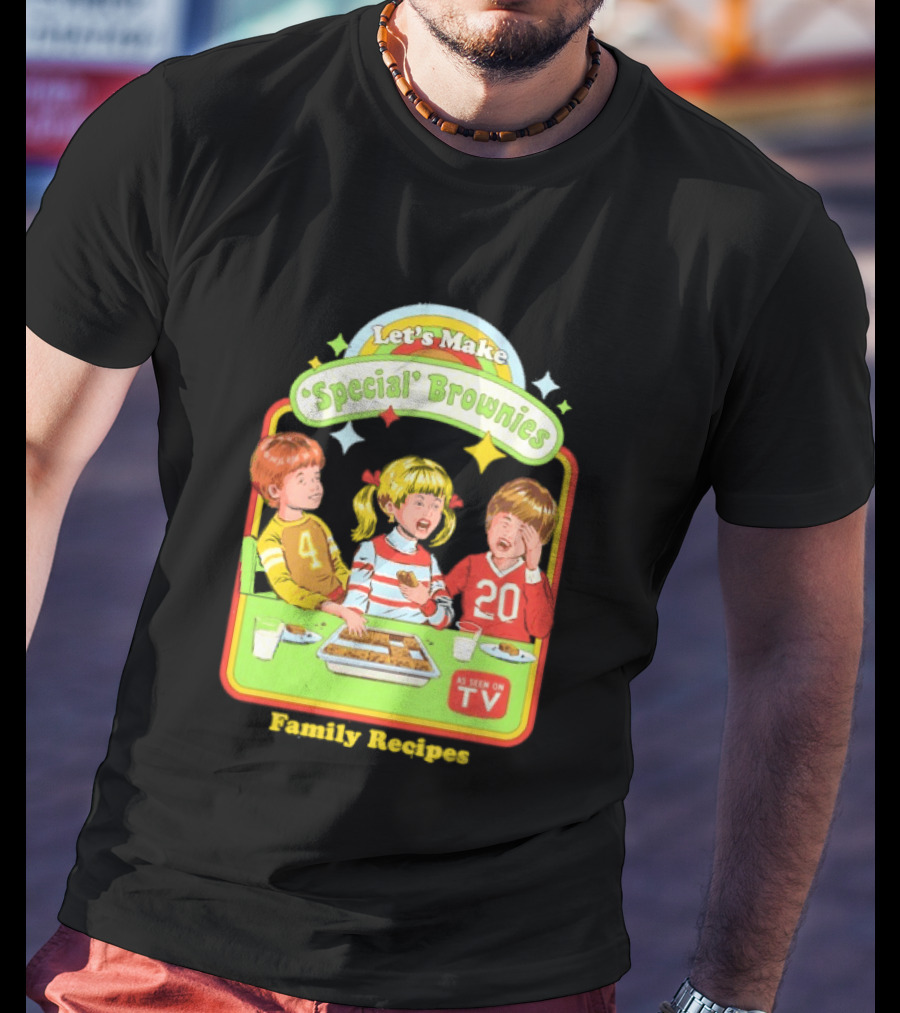 Let's Make Special Brownies As Seen On TV Family Recipes T-Shirt