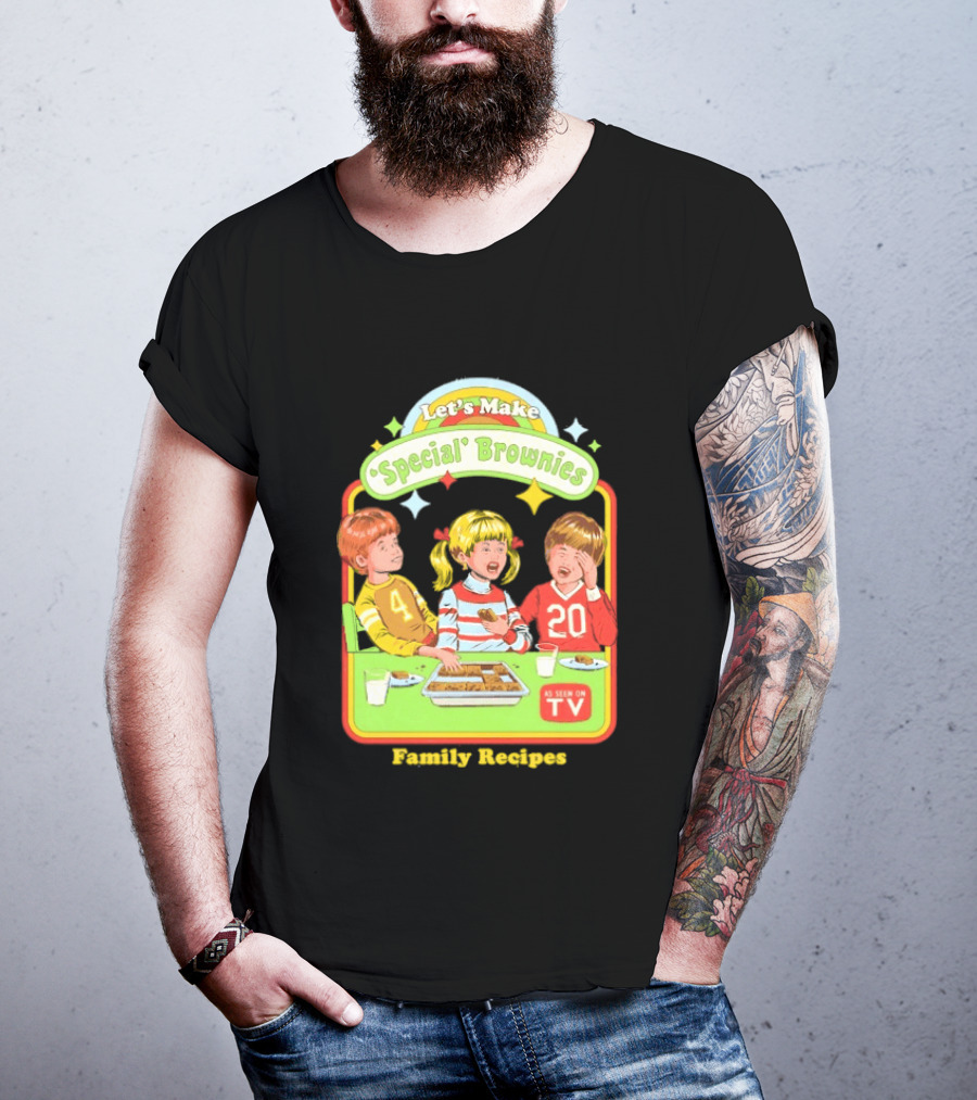 Let's Make Special Brownies As Seen On TV Family Recipes T-Shirt