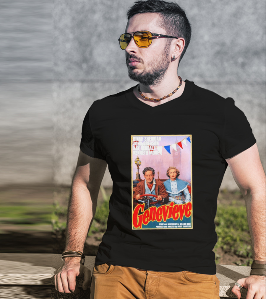 Dinah Sheridan John Gregson Kay Kendall Kenneth More Genevieve Movie T-Shirt
