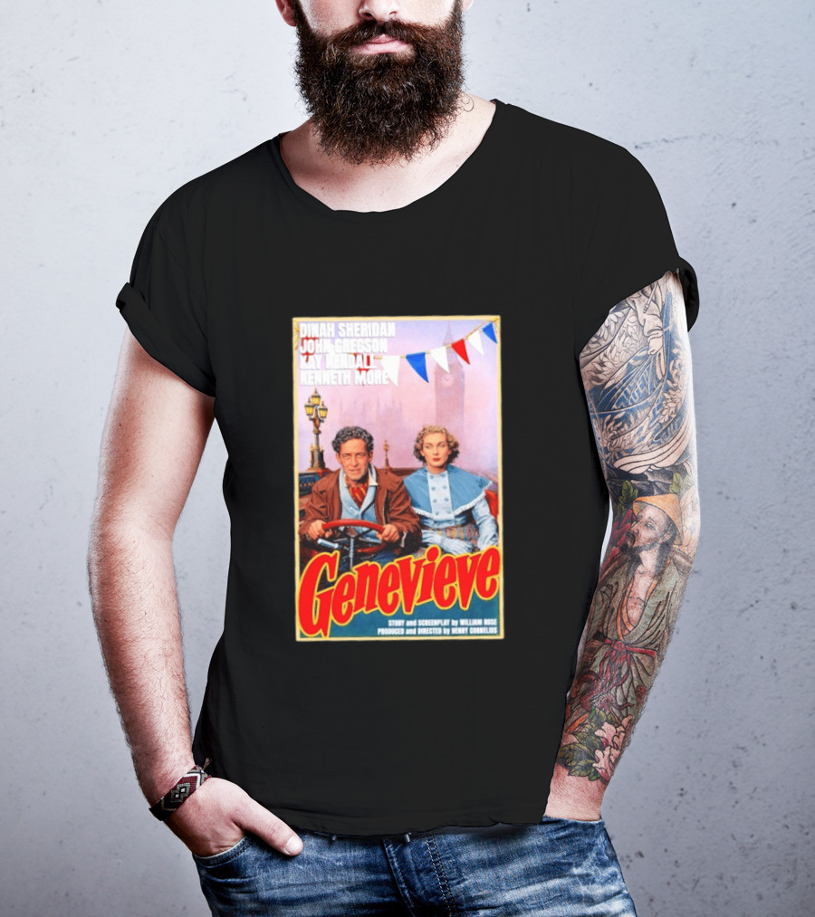 Dinah Sheridan John Gregson Kay Kendall Kenneth More Genevieve Movie T-Shirt