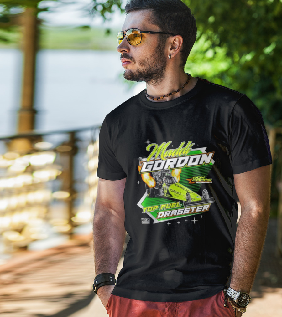 Maddi Gordon Ron Capps Motorsports Carlyle Tools Top Fuel Dragster T-Shirt