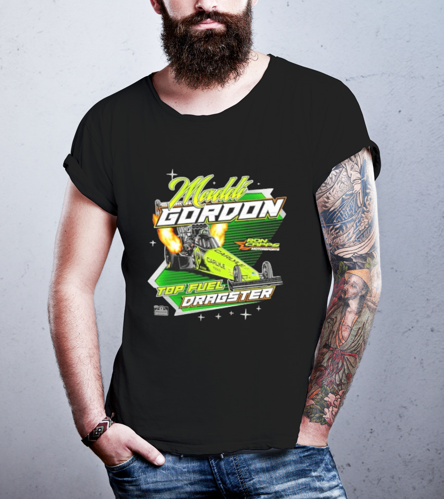 Maddi Gordon Ron Capps Motorsports Carlyle Tools Top Fuel Dragster T-Shirt