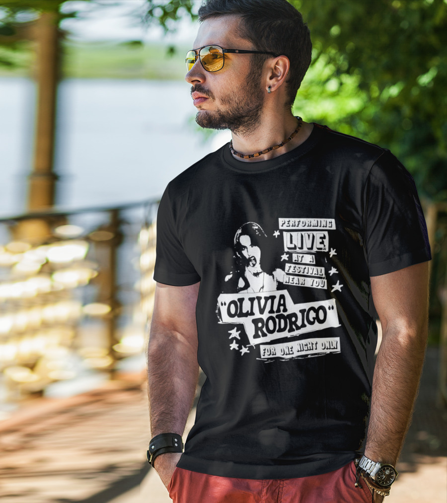 Olivia Rodrigo Live Performance For The Next Day Festival T-Shirt