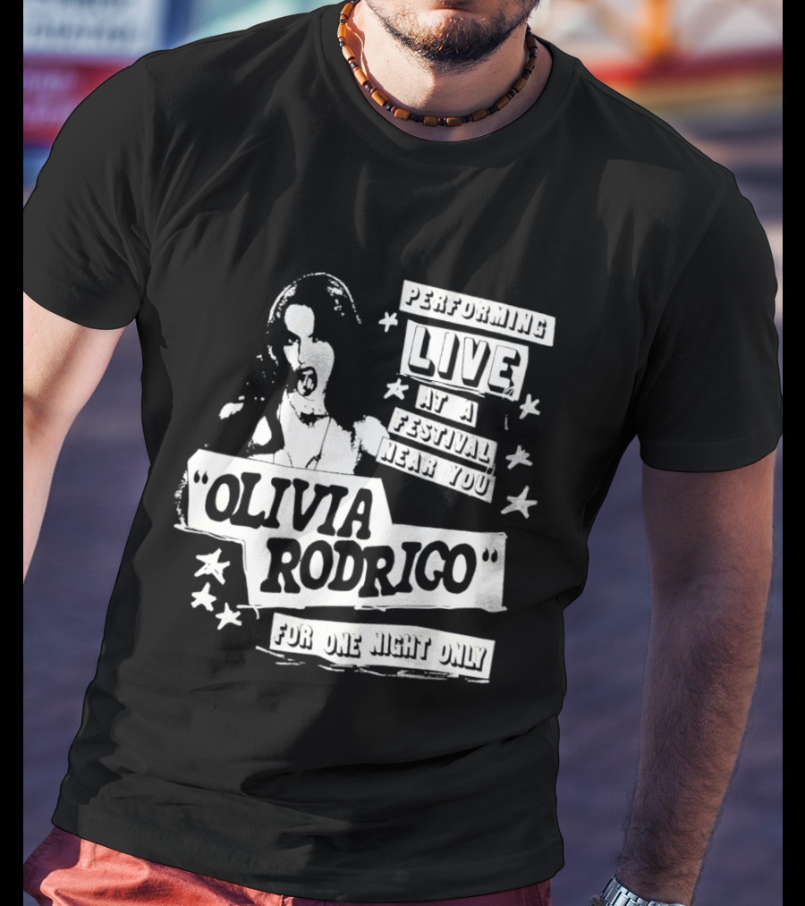 Olivia Rodrigo Live Performance For The Next Day Festival T-Shirt