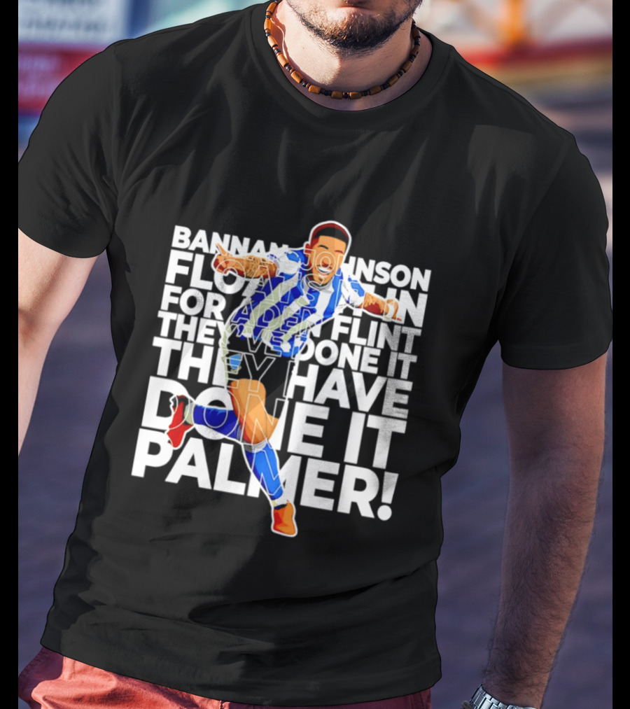 Bannan Johnson Flint Palmer Sheffield Wednesday Victory Celebration T-Shirt