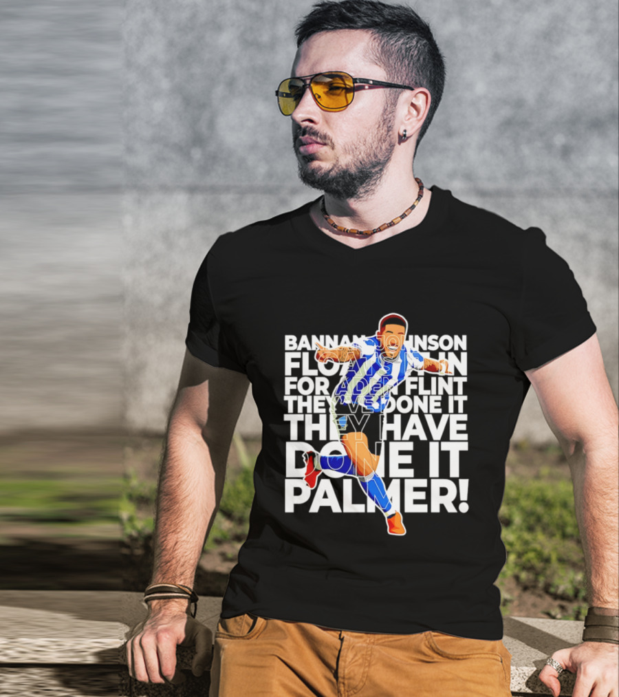 Bannan Johnson Flint Palmer Sheffield Wednesday Victory Celebration T-Shirt