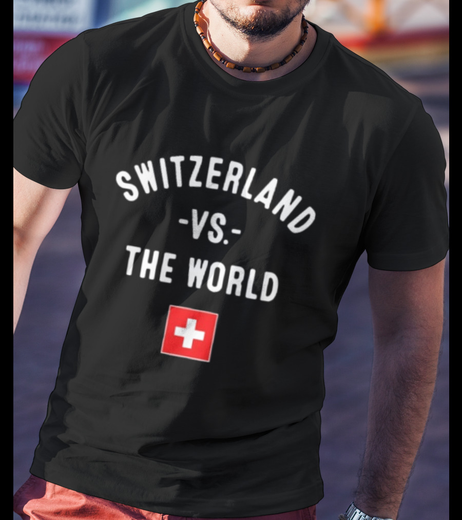 Switzerland Vs The World Swiss Flag T-Shirt