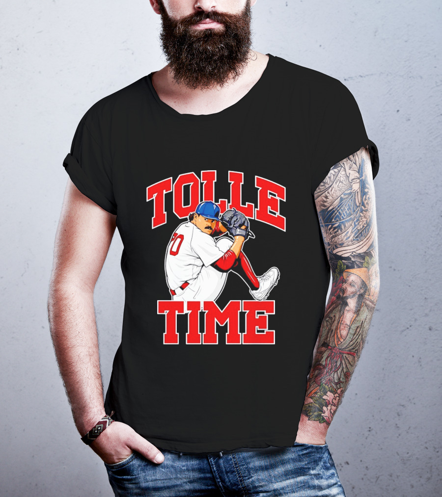 Tolle Time Payton Tolle Boston Red Sox Pitching Baseball T-Shirt