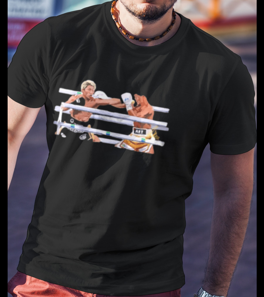Naoya Inoue Professional Boxer In The Ring With Opponent T-Shirt