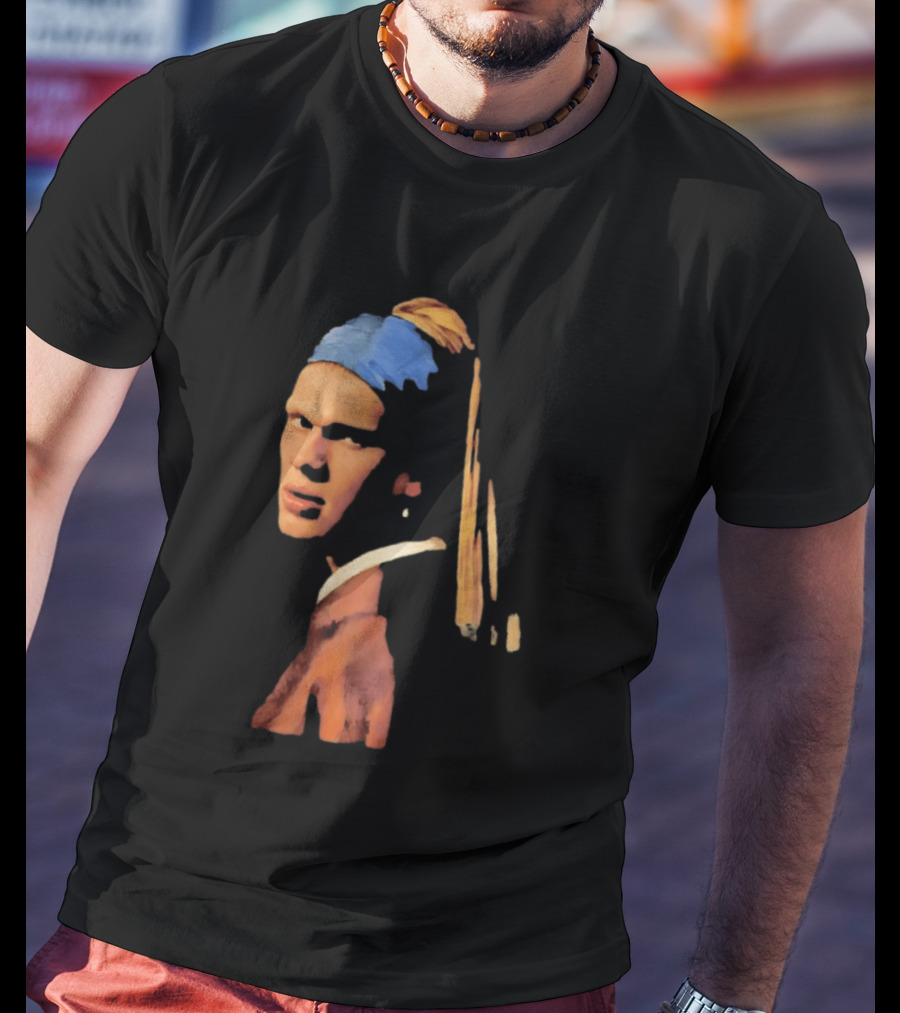 Norway Erling Haaland Girl With A Pearl Earring Meme T-Shirt