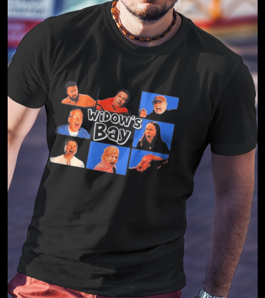 Widow's Bay Collage With Diverse Expressions T-Shirt