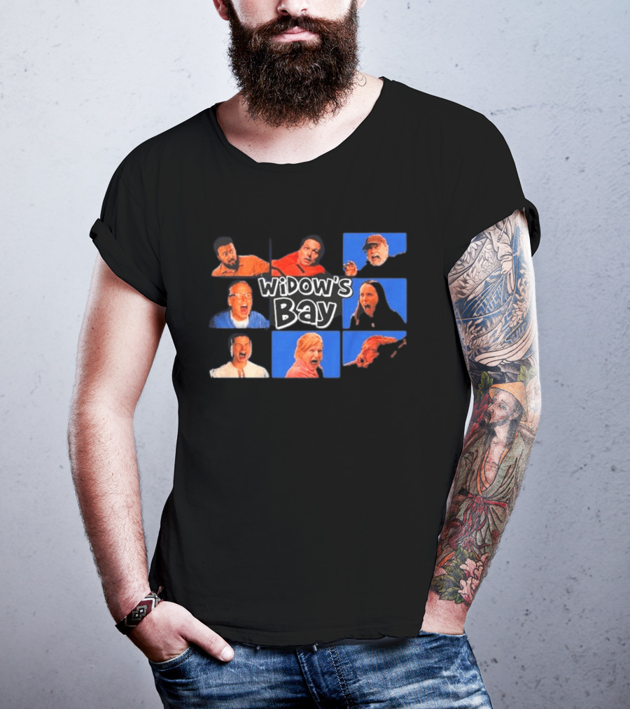Widow's Bay Collage With Diverse Expressions T-Shirt