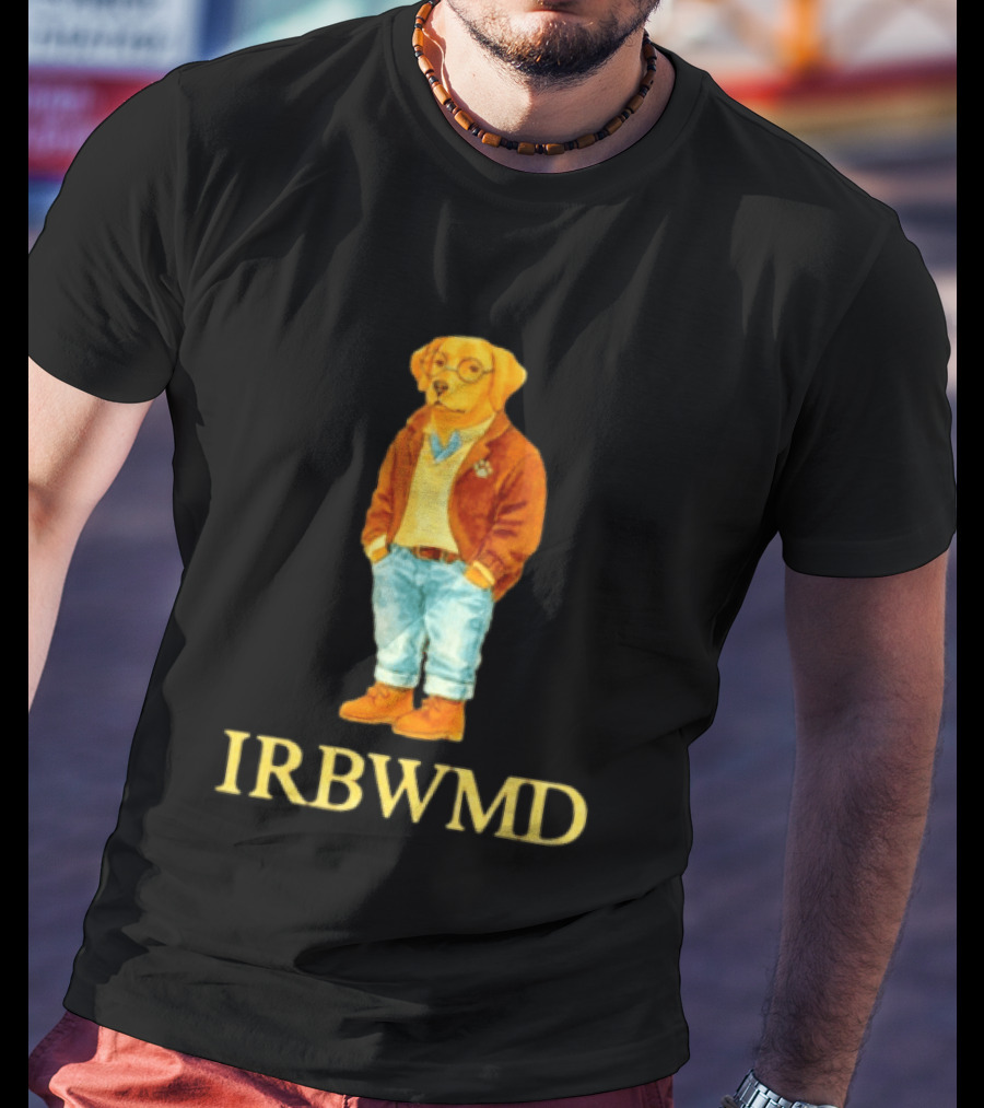 IRBWMD Golden Retriever Reading Companion T-Shirt