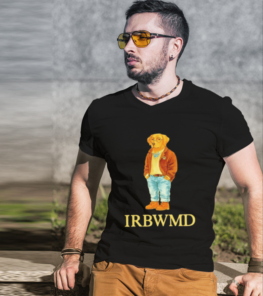 IRBWMD Golden Retriever Reading Companion T-Shirt