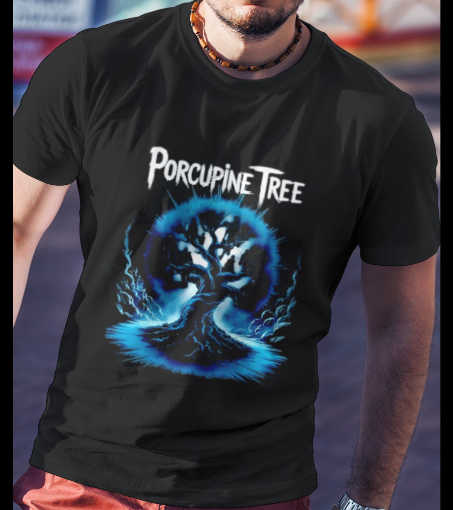 Porcupine Tree Psychedelic Evil Tree T-Shirt