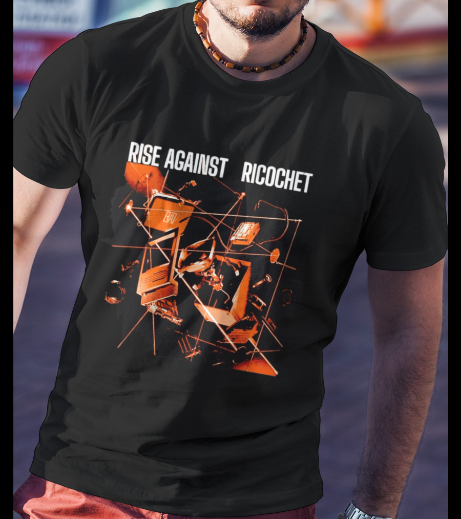 Rise Against Ricochet Electronics Circuit T-Shirt