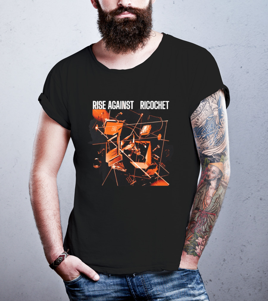Rise Against Ricochet Electronics Circuit T-Shirt